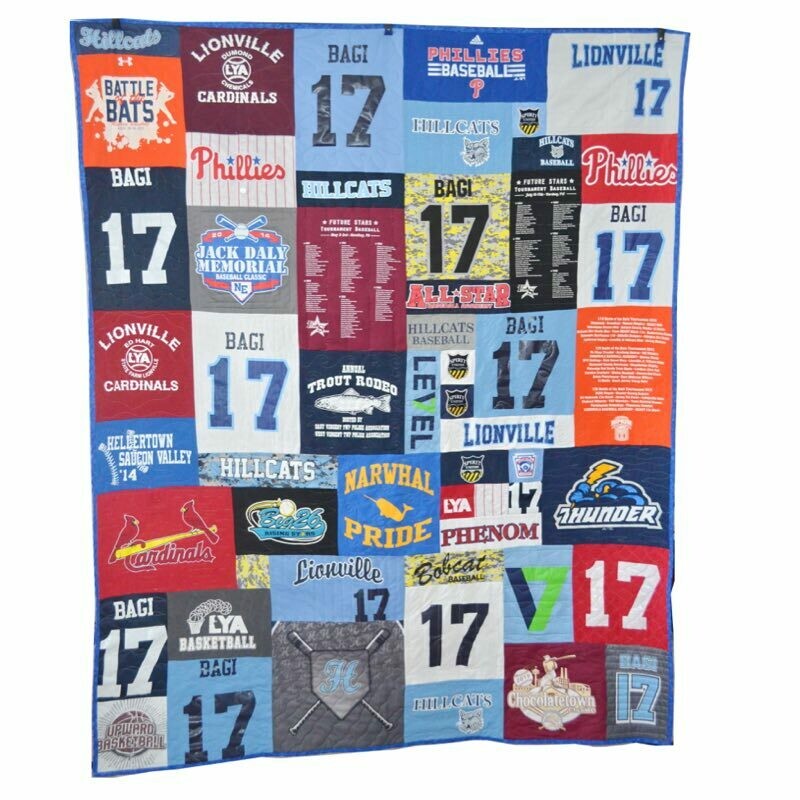 FULL Size Mosaic Quilt (45-50 Shirts) FULL Size Mosaic Quilt (45-50 Shirts)