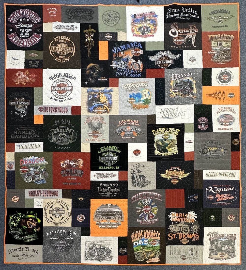 KING Mosaic Quilt (60-70 Shirts) KING Mosaic Quilt (60-70 Shirts)