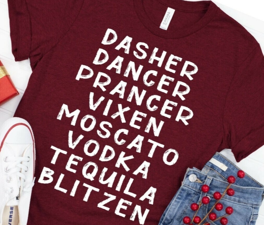 Reindeer and Alcohol T-shirt
