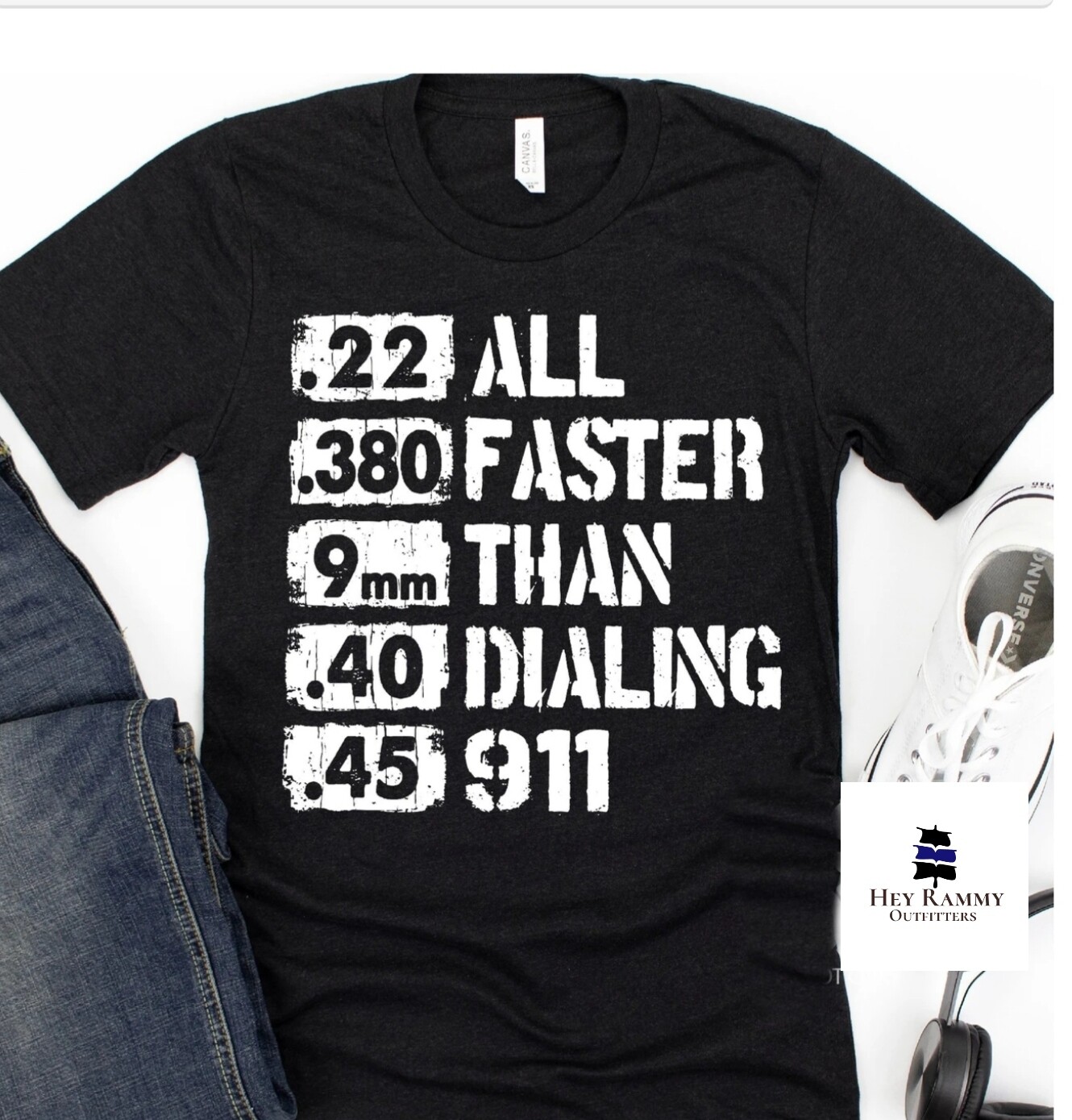 All Faster Than Dialing 911 T-shirt