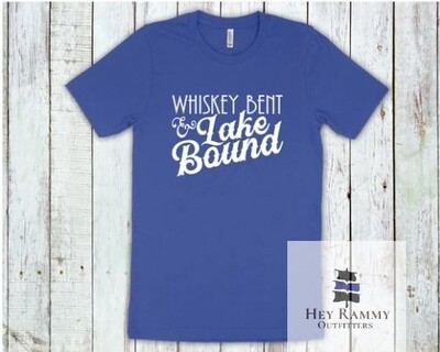 Whiskey Bent and Lake Bound T-shirt