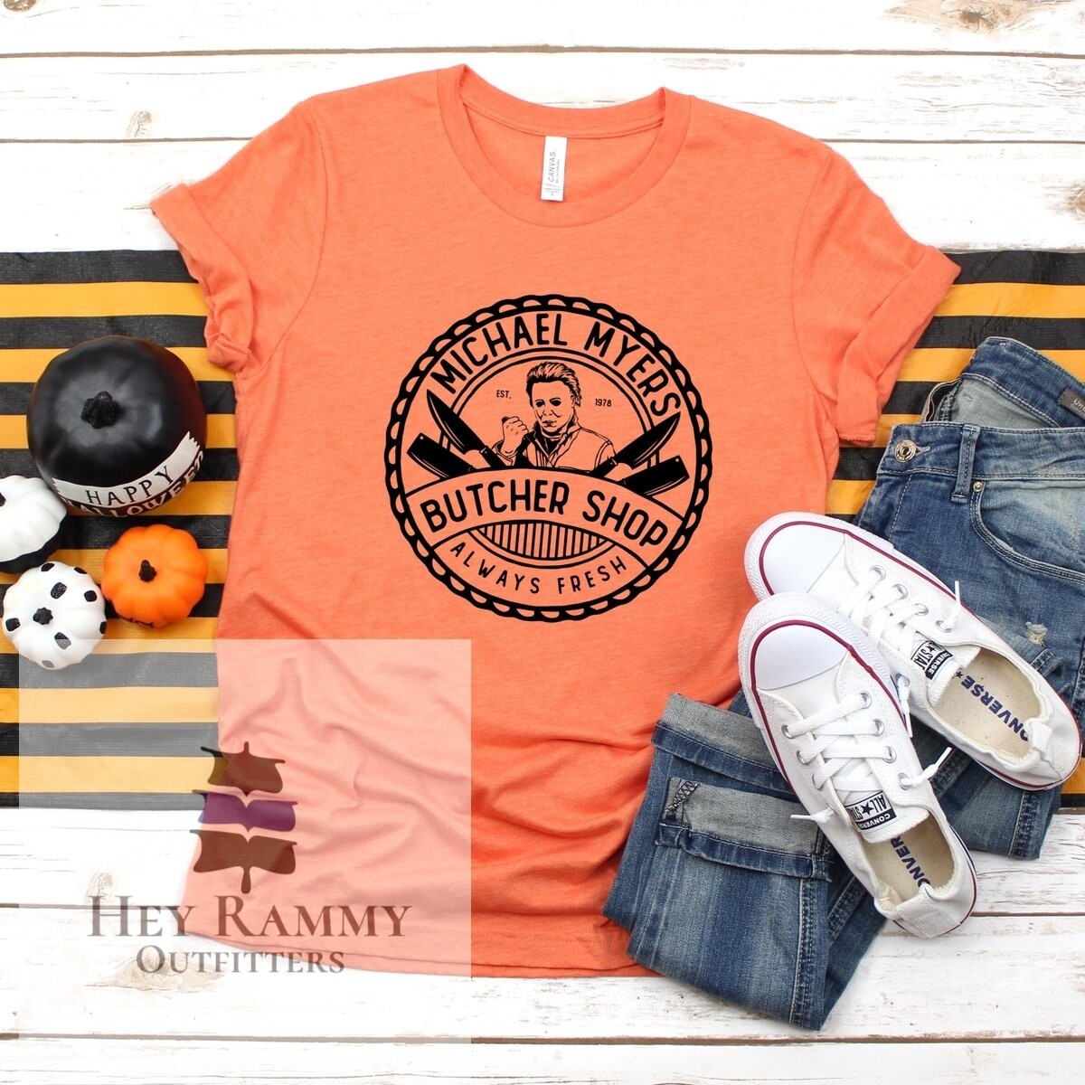 Halloween Butcher Shop T-shirt