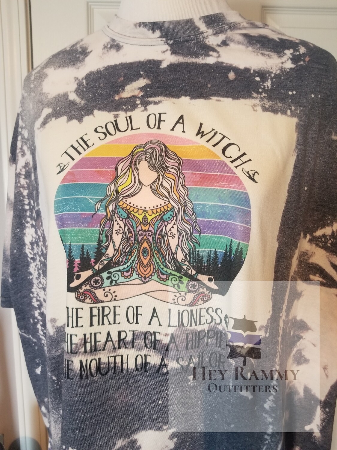 Soul of a Witch Bleached T-Shirt