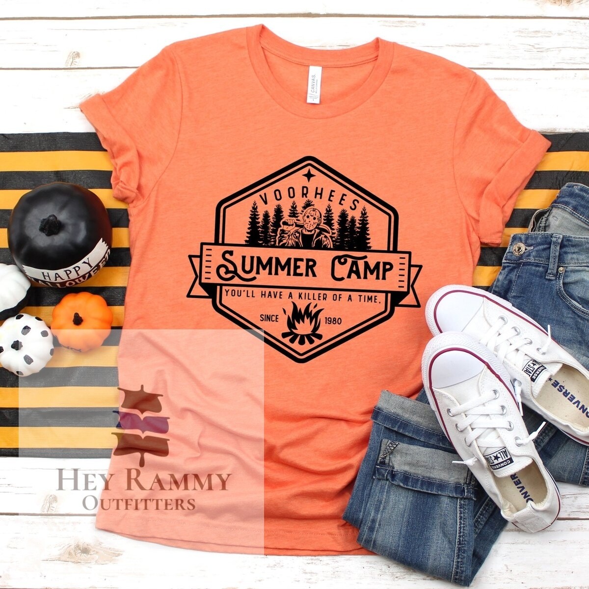 Voorhees Summer Camp Black T-shirt