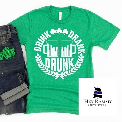 Clover Drink Drank Drunk T-shirt