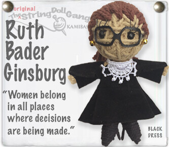 Ruth Bader Ginsburg String Doll