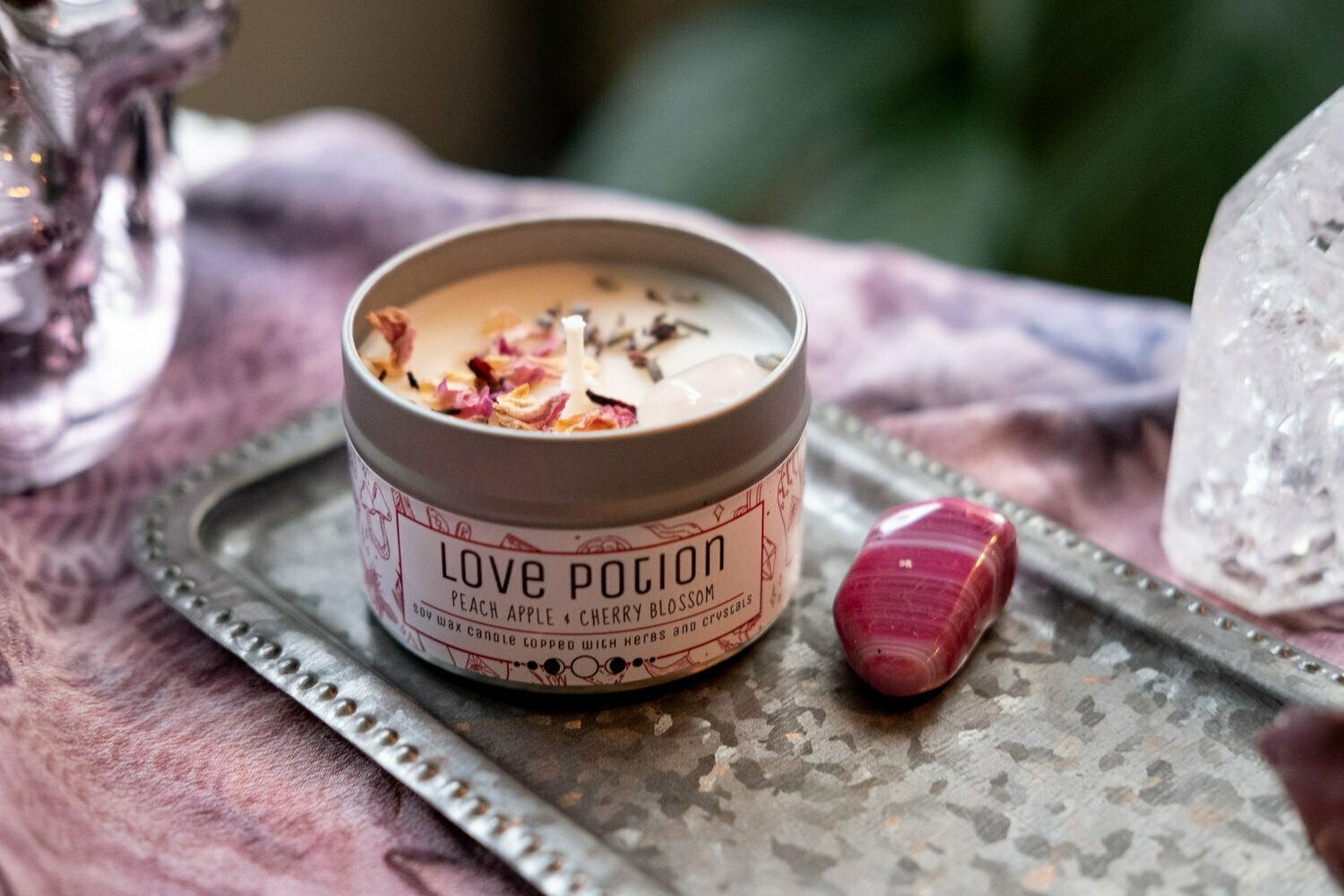 Love Potion Tin Candle