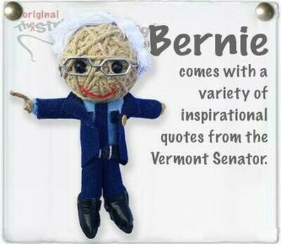 Bernie String Doll - Blue Suit