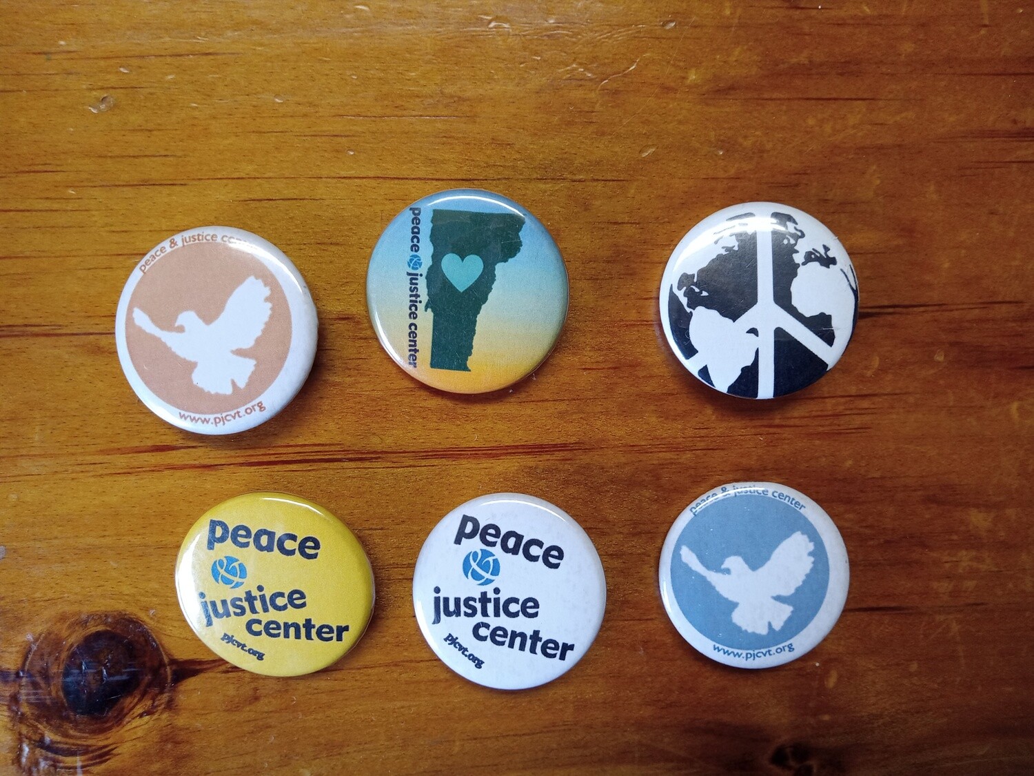 Peace & Justice Center Button Pack