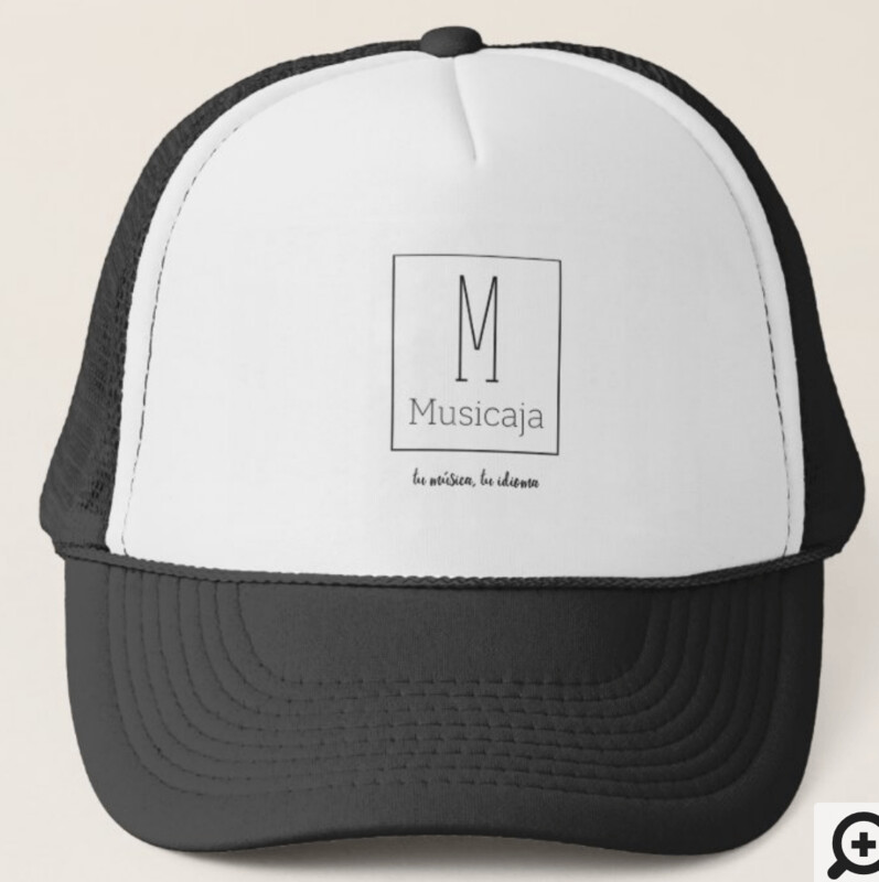 Musicaja Black/White Trucker Hat