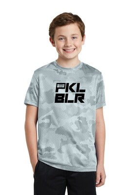 Youth CamoHex Performance Pickleball Tee