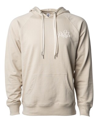 Embroidered Pickleball Lightweight Terry Hooded Pullover