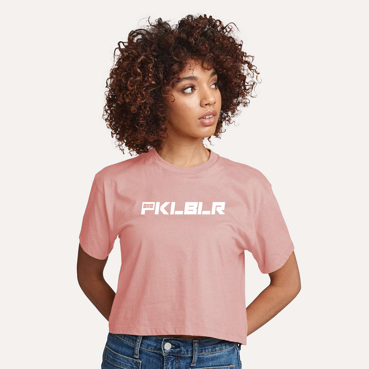 Ladies Cropped Pickleball Shirt