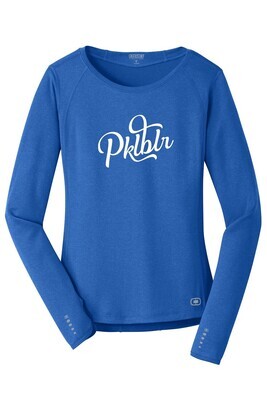 OGIO® ENDURANCE Ladies Long Sleeve Pulse Pickleball Crew