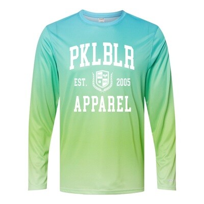 UPF 50+  Collegiate Performance Long Sleeve Pickleball T-Shirt (UNISEX)