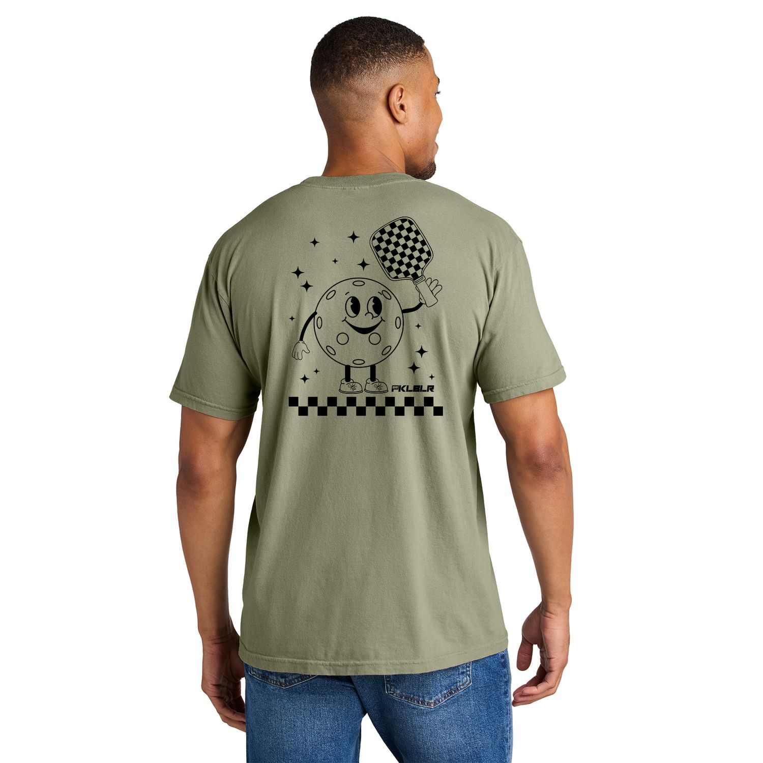 Checkered Pickleball T-Shirt
