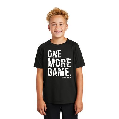 Youth One More Game Tri-Blend Wicking Tee