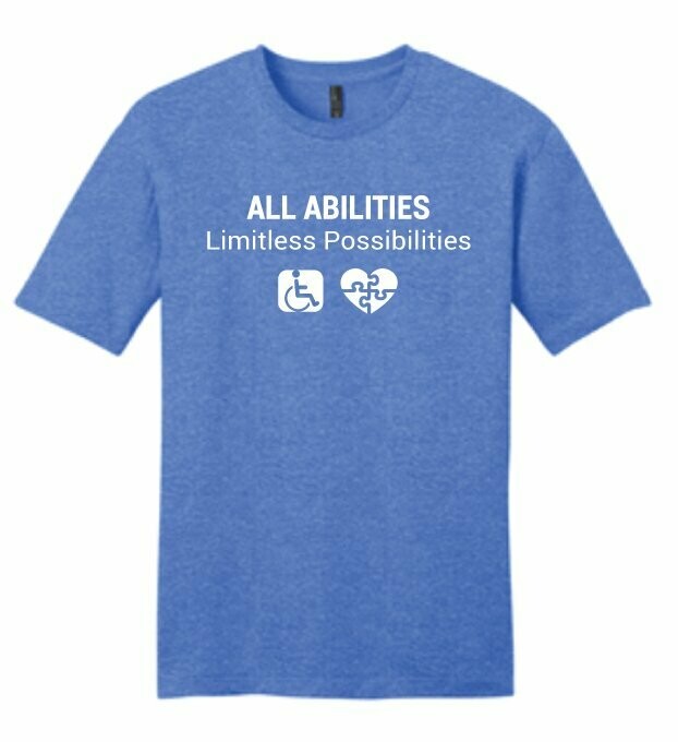 Men's ABILITY T-Shirt HEATHER BLUE
