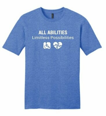 Men's ABILITY T-Shirt HEATHER BLUE