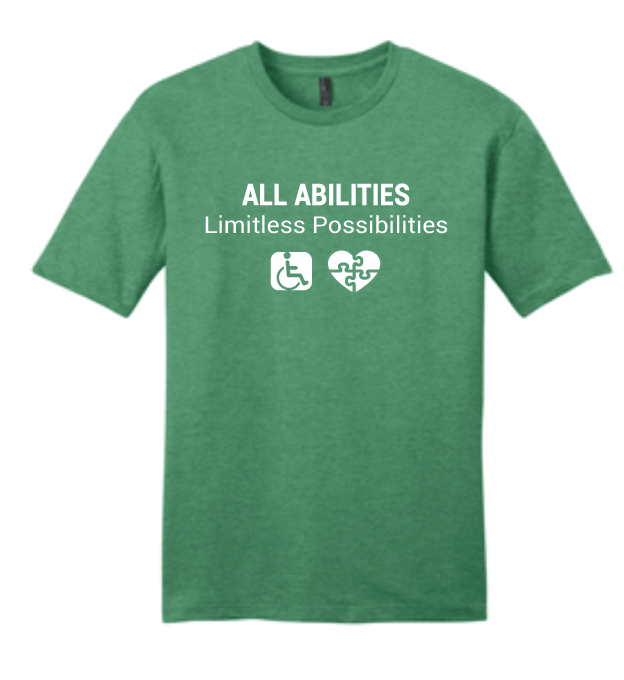 Men's ABILITY T-Shirt HEATHER GREEN