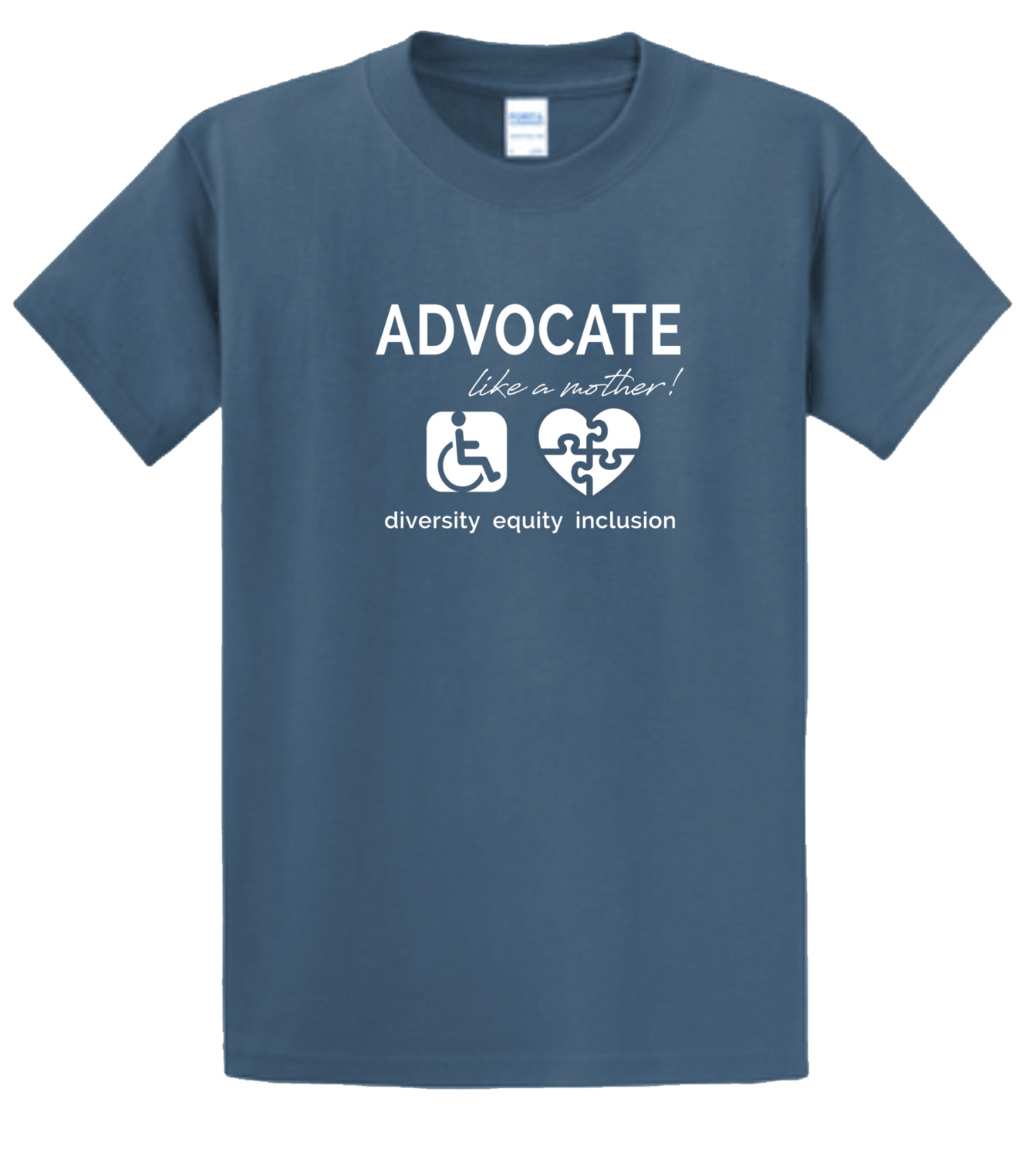 Advocate T-Shirt Steel Blue
