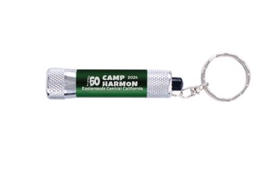 Camp Harmon 60th LED Flashlight Keyring