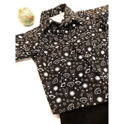 Outer Space Button Up Shirt