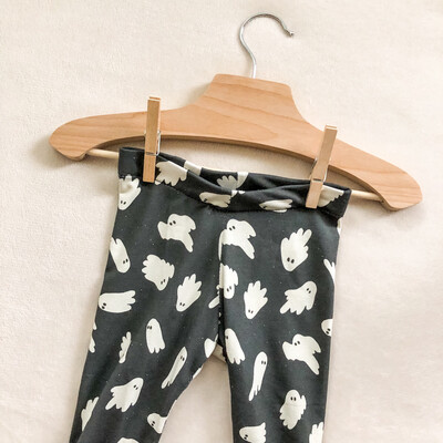 Toddler Knit Leggings - Charcoal Ghost
