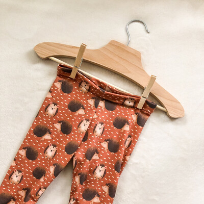 Knit Leggings - Hedgehog