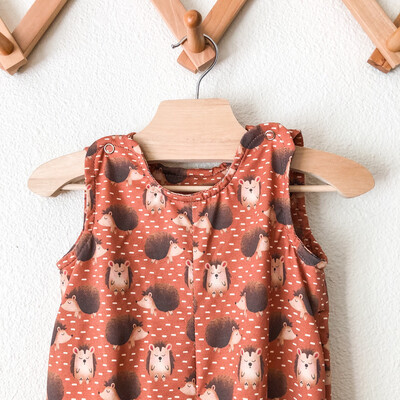 Baby Knit Overall - Hedgehog