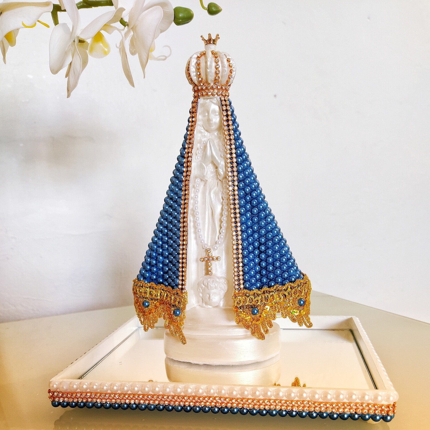 Nossa Senhora aparecida Azul