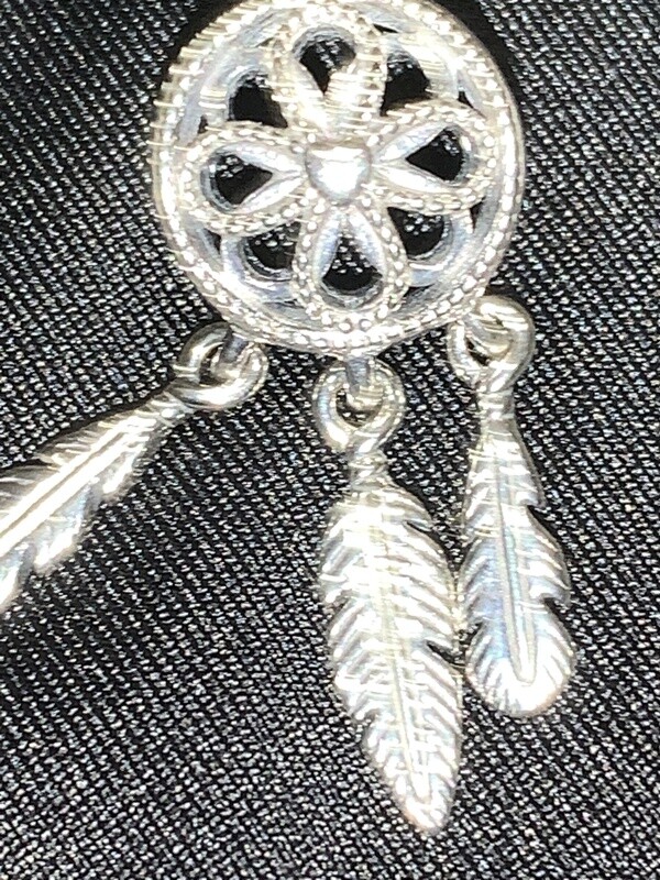 Pandora Spiritual Dreamcatcher silver charm original.