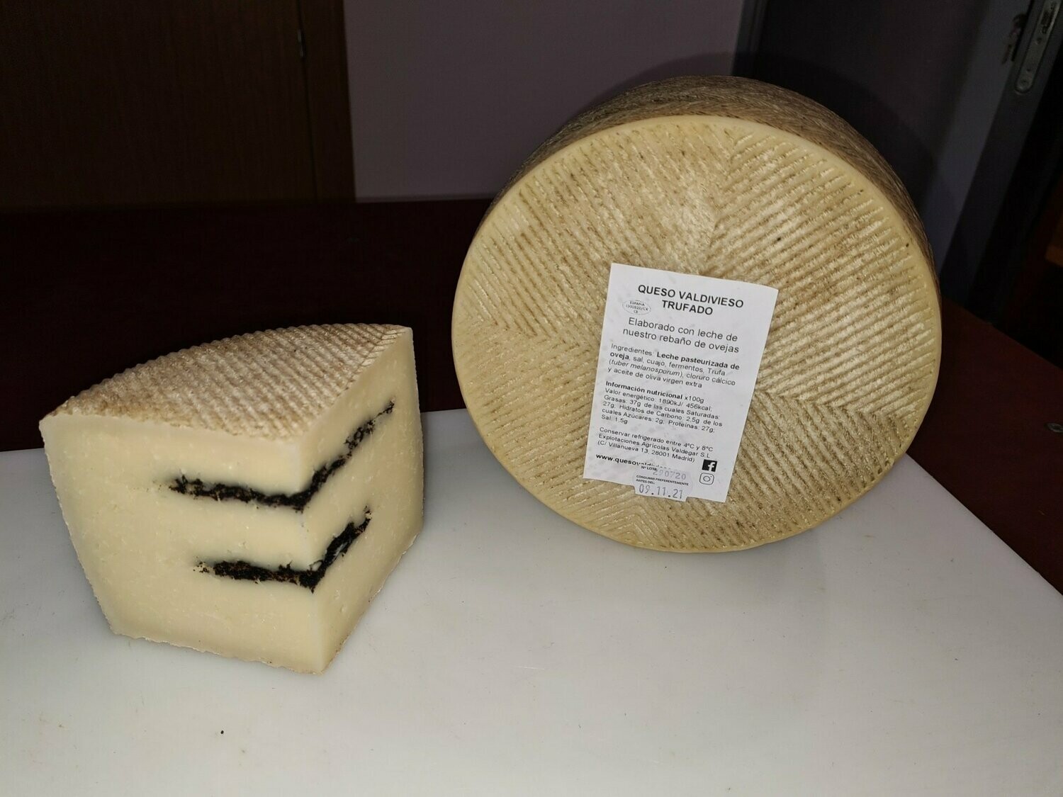 Cuarto de Queso Trufado