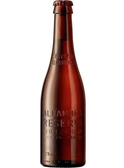 Cerveza Alhambra Roja 