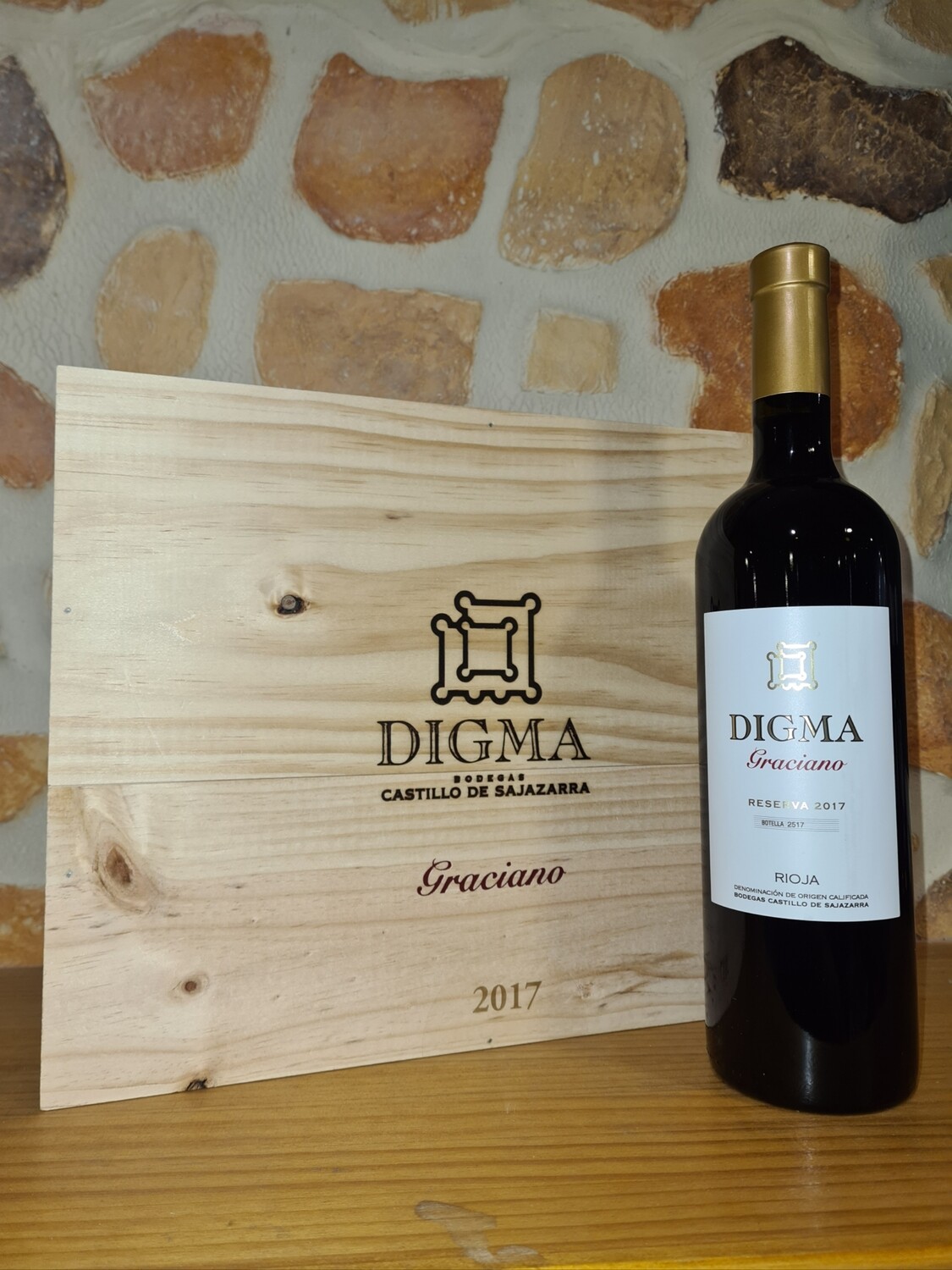 Digma Graciano Reserva  Caja de 3 botellas de 75 cl.