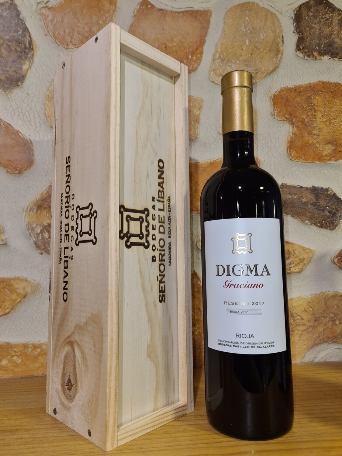 Digma Graciano Reserva  Caja de 1 botella de 75 cl.