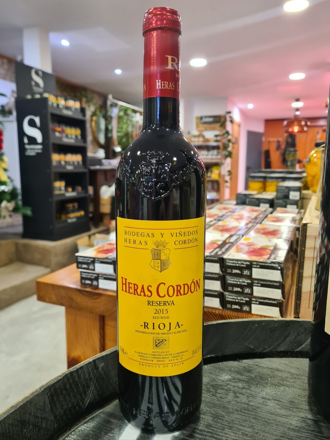 Heras Cordón Reserva 2015
