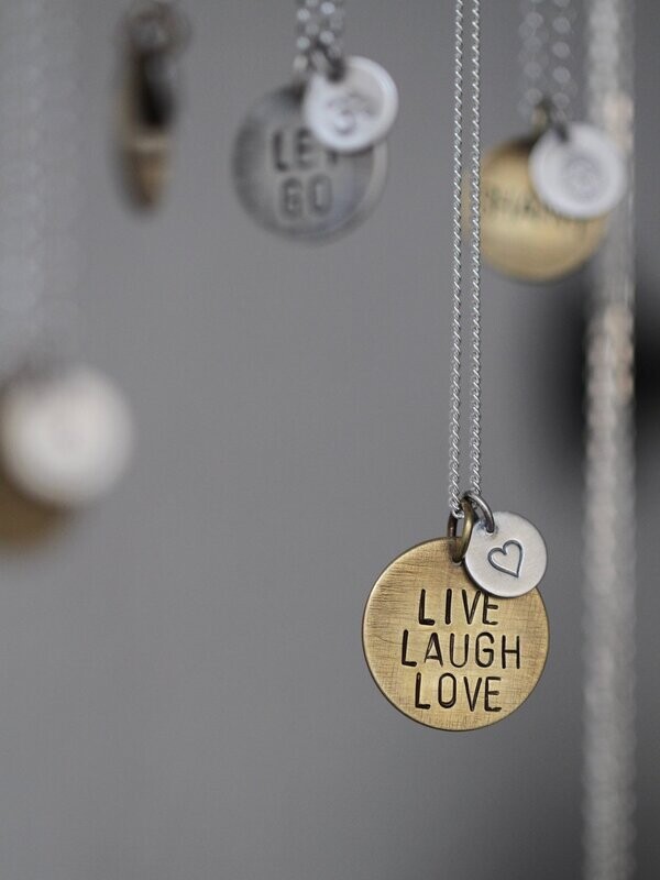 (SELF) LOVE TAGS necklace