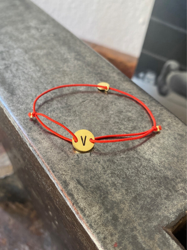 LUCKY INITIALS Armband