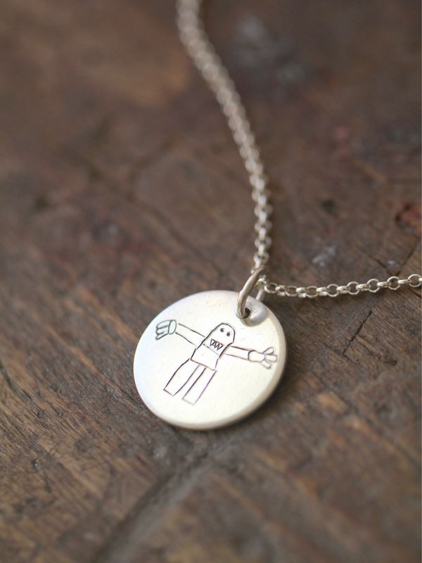 YOUR SKETCH necklace