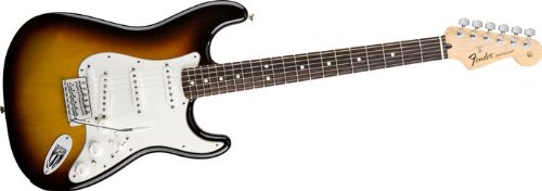 Fender Standard Roland-Ready Stratocaster Electric Guitar Brown Sunburst