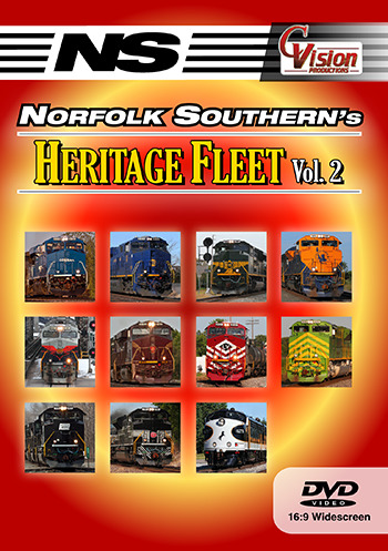 Norfolk Southern's Heritage Fleet, Volume 2