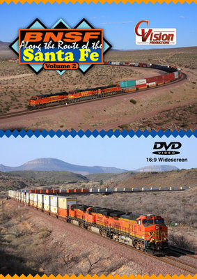 BNSF, Along the Route of the Santa Fe, Volume 2