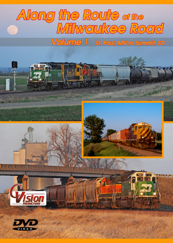 Along the Route of the Milwaukee Road, Vol. 1