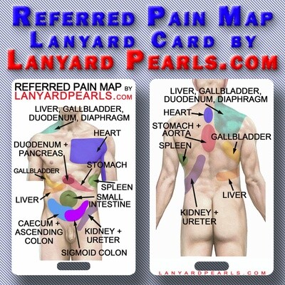 Referred Pain Map