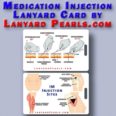 Medication Injection Technique