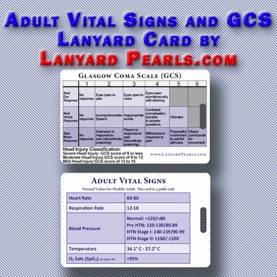 Adult Vital Signs And GCS