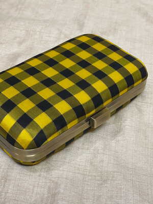 Yellow And Black Pulliyam Kottai Kattam