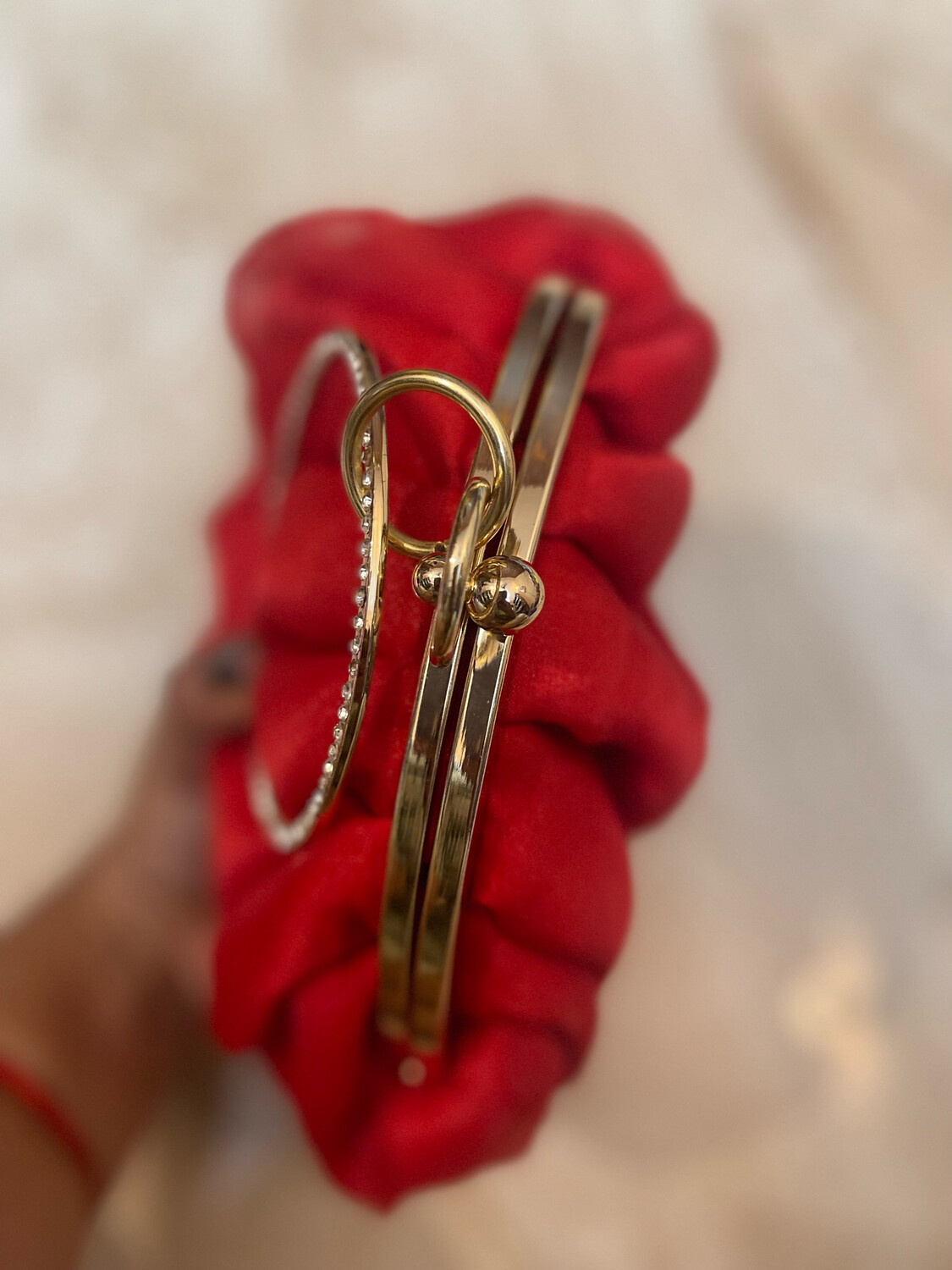 Blood Red Golden Frame