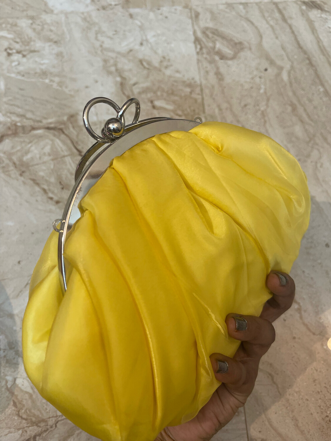 Sunflower Yellow With Silver Frame
